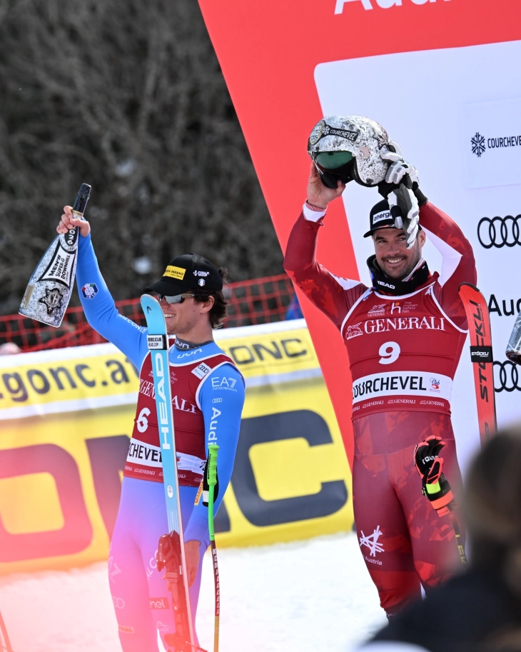 Крихмаер победи на спустот во Куршевел, Големиот и Малиот глобус во рацете на Одермат