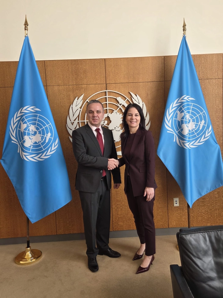 Baerbock - Dimitrovski: EU membership of Western Balkans key to Europe's stability and unity