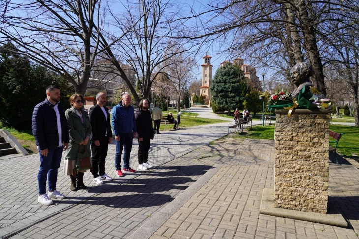 Во Велес одбележани 119 години од раѓањето на Петре Прличко - еден од најголемите македонски актери на сите времиња