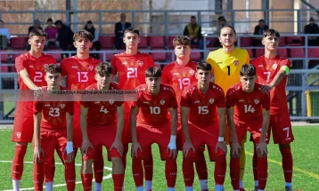 У16: Македонските фудбалери поразени на вториот натпревар со Летонија