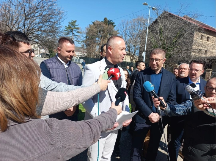 Грозданов: Кочани добива нов лик – стартуваат три капитални инфраструктурни проекти