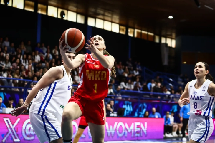 Висок пораз за македонските кошаркарки на гостувањето во Солун