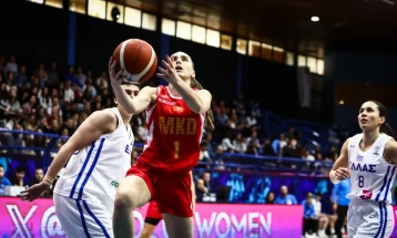 Висок пораз за македонските кошаркарки на гостувањето во Солун