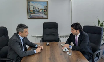 Средба Меџити - Марафатсос: Зајакнувањето на економската соработка со САД е важно за развојот на земјата