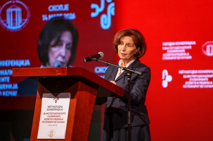 Сиљановска-Давкова: Ништо не може да ја намали болката на семејствата, но можеме и мораме да направиме се што е во наша моќ ваквите трагедии никогаш повеќе да не ни се повторат