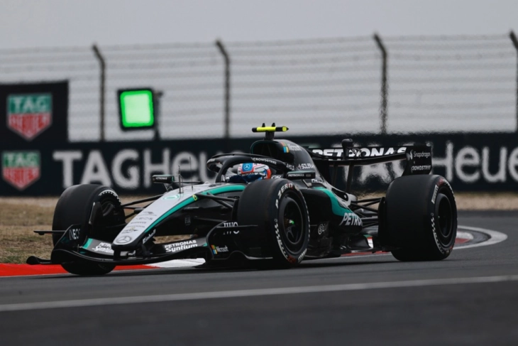 First Antonelli win in Mercedes one-two after McLaren drama in China