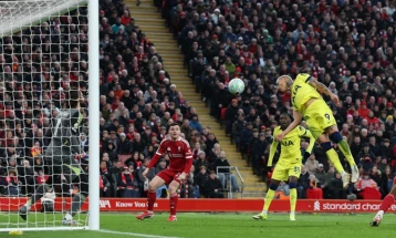 Ливерпул испушти победа над Тотенхем во 90. минута.