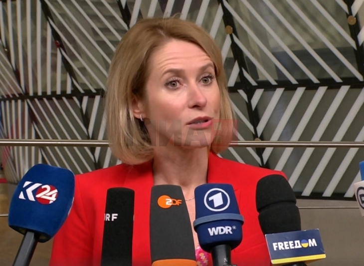 Kaja Kallas e quajti vendimin e SHBA-së për lehtësimin e sanksioneve të naftës kundër Rusisë një 