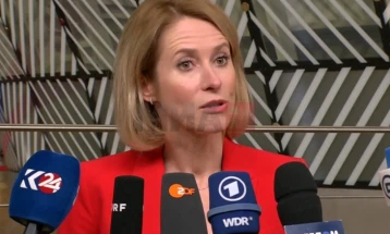 Kaja Kallas e quajti vendimin e SHBA-së për lehtësimin e sanksioneve të naftës kundër Rusisë një 