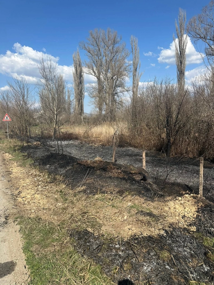 Уапсен жител на Старо Нагоричане, предизвикал пожар во туѓ имот