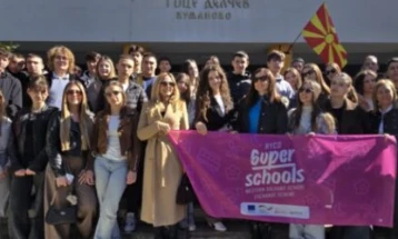 Кумановската гимназија „Гоце Делчев“ домаќин на ученици од Црна Гора