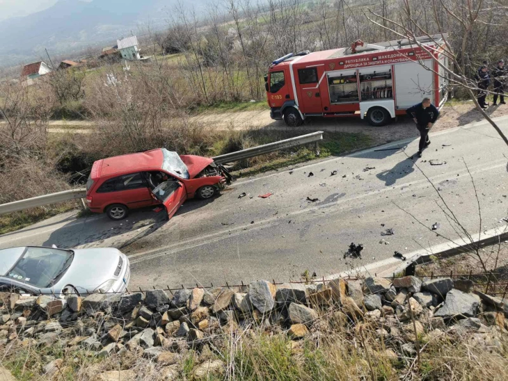 Сообраќајка на патот Кочани - Виница, неколку лица повредени