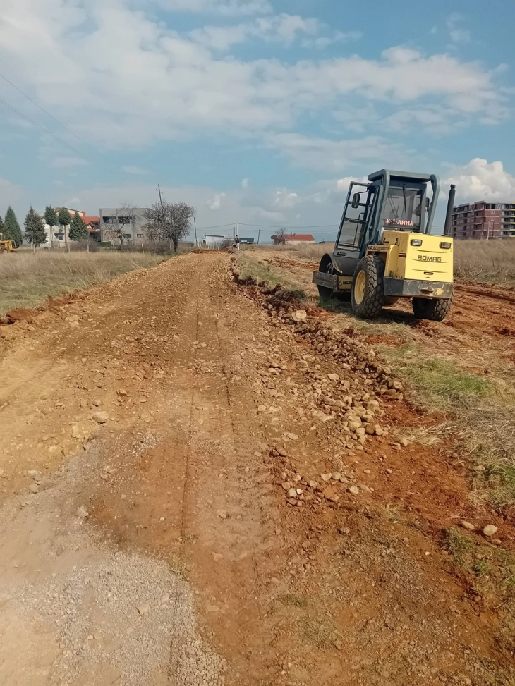 Во Виница градежни работи на делови од улиците „Пере Тошев“ и „Вера Ацева“