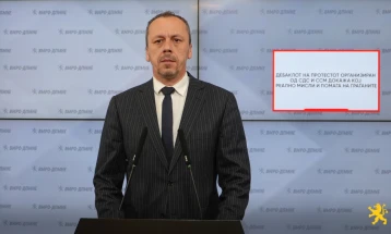 Петрушевски: Дебаклот на протестот организиран од СДС и ССМ докажа кој реално мисли и помага на граѓаните