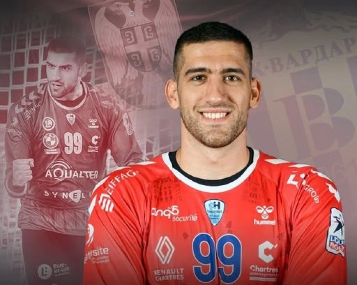 РК Вардар потпиша двегодишен договор со српскиот репрезентативен голман Бомаштар