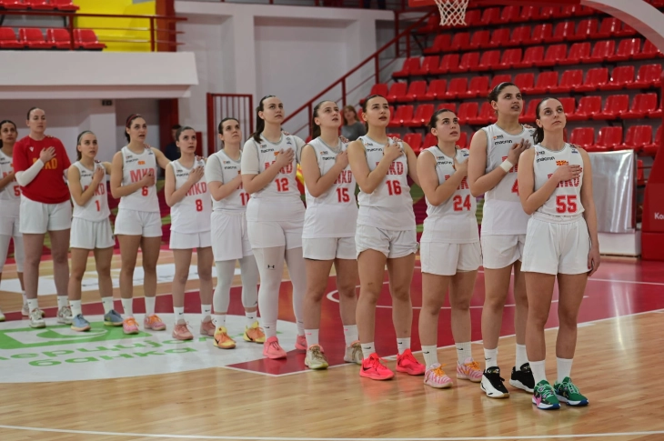 Убедлив пораз на македонските кошаркарки на крајот од квалификациите за Евробаскет 2027