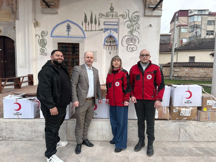 Хуманитарна помош од битолскиот Црвен крст за семејства од исламска вероисповед