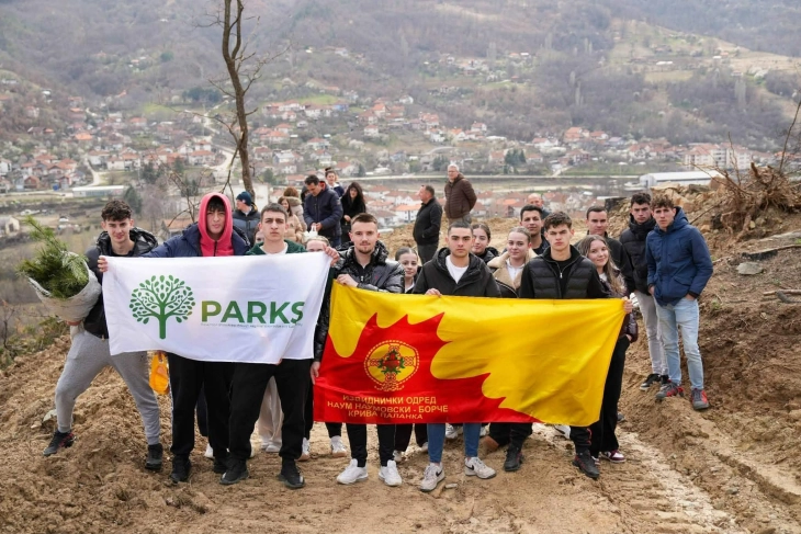 Засадени 150 садници во Крива Паланка во рамки на 