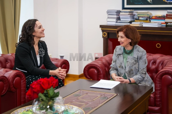 Takim i Siljanovska Davkovës me eurodeputeten sllovake Miriam Leksman