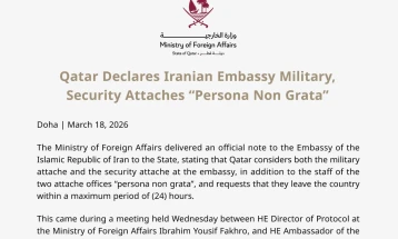 Katari i dëboi atashetë iranianë ushtarakë dhe të sigurisë