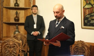 Новиот државен јавен обвинител Ненад Савески даде свечена изјава