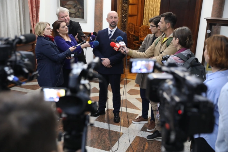 Савески: Сигурен сум дека ќе ги задоволиме очекувањата на граѓаните, интересите на политичките партии не се мој интерес