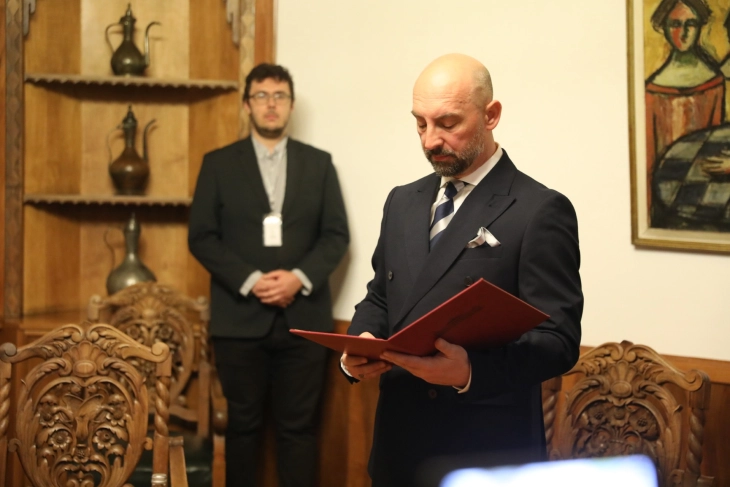 Kryeprokurori i ri Nenad Saveski dha deklaratë solemne, pret që së bashku me prokurorët e tjerë të përmbush pritshmëritë e qytetarëve