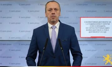 Петрушевски: Се додека Трендафилов одработува за СДС, работникот ќе си оди од ССМ