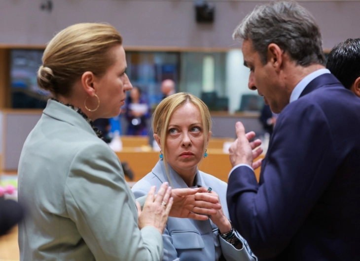 Мелони и Фредериксен ја предупредуваат ЕУ за можен бран на миграција од Блискиот Исток