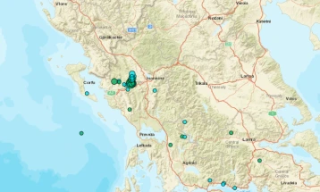 Три земјотреси од 4 до 4,6 степени регистрирани во близина на грчкиот град Јанина