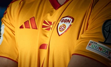 Македонските фудбалери во дрес на Адидас во мундијалските баражи