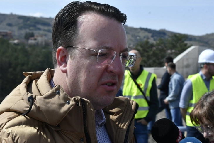 Николоски:  Изградени 70 проценти од браната Отиња, источниот дел од државата ќе го добие првото рекреативно вештачко езеро