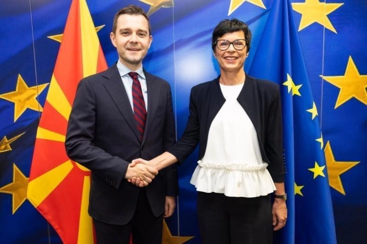 Муцунски во Брисел на средби со еврокомесарката за проширување Марта Кос и други претставници на ЕК и ЕП