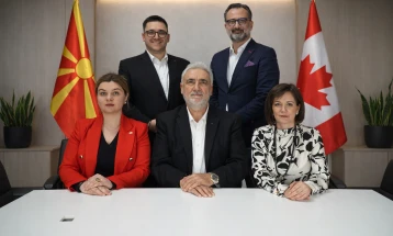 Прв состанок на Основачкиот одбор на Канадско - македонската Стопанска комора