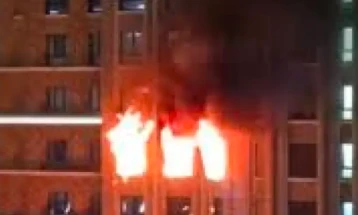 Три жртви во пожар во центарот на Москва, спасени 19 лица