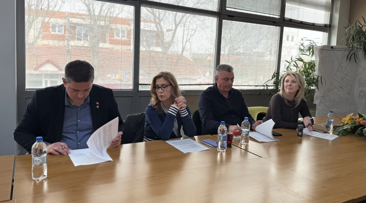 Општина Илинден потпиша договор за реконструкција на мостот кон економската зона