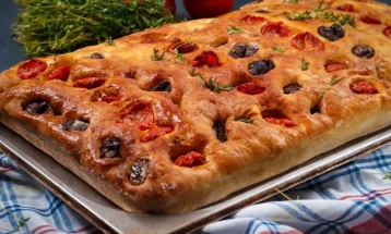 Bukë tradicionale italiane - Fokaça (Focaccia)