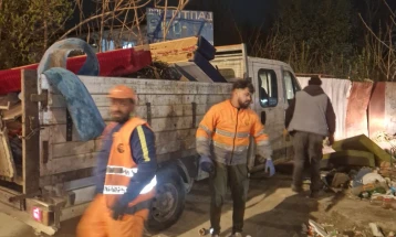 NP Higjiena komunale - Shkup mënjanoi deponi të egra në rrugën e plastikave dhe në Çarshinë e vjetër të Shkupit