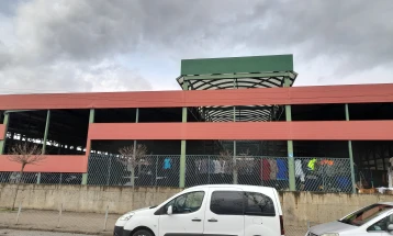 Нова атмосферска канализација се поставува пред градскиот пазар во Гевгелија