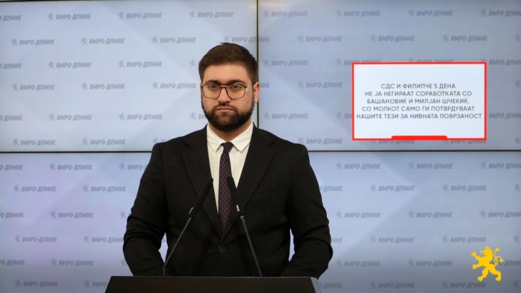 Манасиевски: СДС и Филипче 5 дена не ја негираат соработката со Башановиќ и Милјан Шчекиќ, со молкот само ги потврдуваат нашите тези за нивната поврзаност