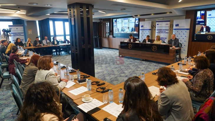 Дебата на НКЕУ-МК: Ефикасноста на антикорупциските закони зависи и од човечиот капацитет, граѓаните мора да ја вратат довербата во институциите