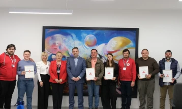 Доделени признанија за најуспешните крводарители од Карпош