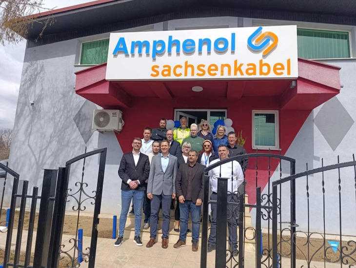 „Амфенол Заксенкабел“ во нов објект, отворена можност за вработување на уште стотина лица