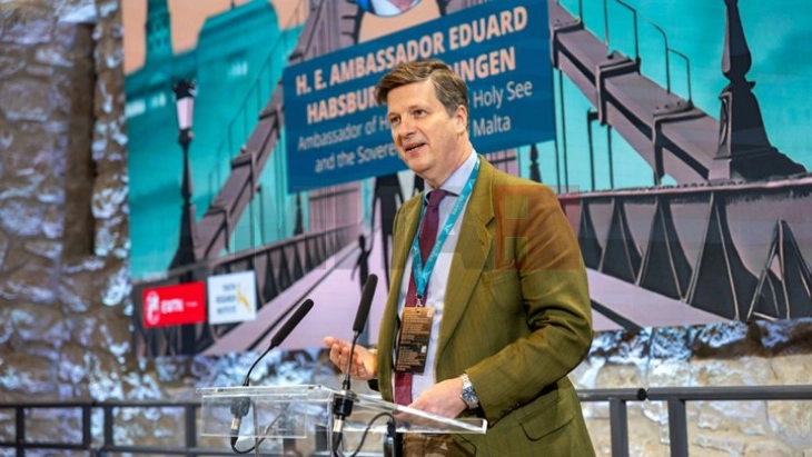 Едуард Хабсбург: Силно го поттикнуваме приемот на Македонија во Европската Унија