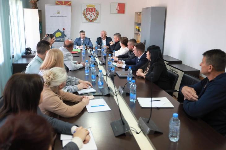 Министерот за локална самоуправа Златко Перински во посета на Свети Николе