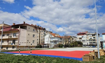 Почна реконструкција на спортскиот центар во ООУ „Браќа Миладиновци“ во Струга