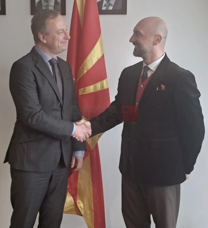 Државниот јавен обвинител Ненад Савески се сретна со  шефот на Мисијата на ОБСЕ, Килиан Вал