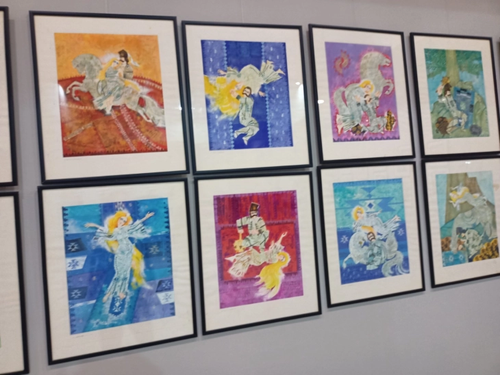 Во Велес отворена изложба со илустрации од Димитар Кондовски инспирирани од македонски бајки