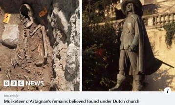 Останките од мускетарот Д'Артањан откриени под холандска црква, според нови наоди и претпоставки