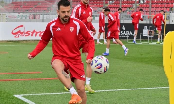 Macedonian national football team faces Denmark in 2026 World Cup semi-final play-off match